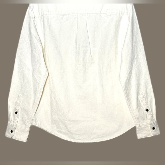 NEW Everlane The Canvas Organic Cotton Heavy Overshirt in Bone, Sizes S, L, & XL - Picture 10 of 14